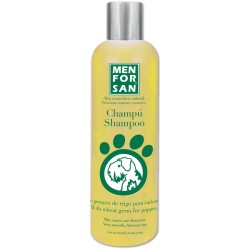 Menforsan Shampoo muito suave para cães com Gérmen Trigo