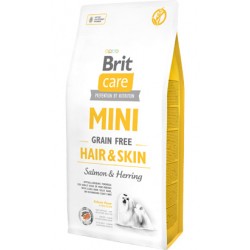 Brit Care Dog Mini Hair & Skin Grain-free | Salmon